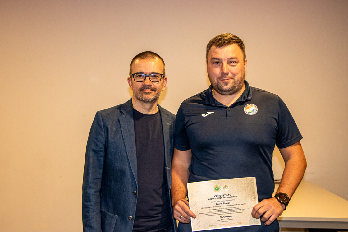 Staż trenerski w AP KGHM Zagłebie już za nami!