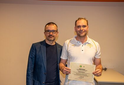 Staż trenerski w AP KGHM Zagłebie już za nami!