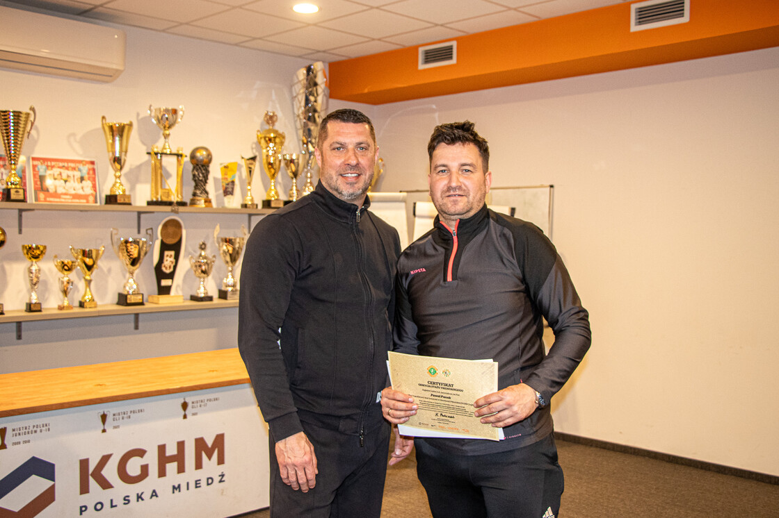 Staż trenerski w AP KGHM Zagłebie już za nami!