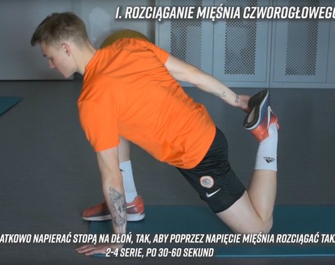Ćwiczenia rozciągające dla piłkarza! | WIDEO Ćwiczenia rozciągające dla piłkarza! | WIDEO